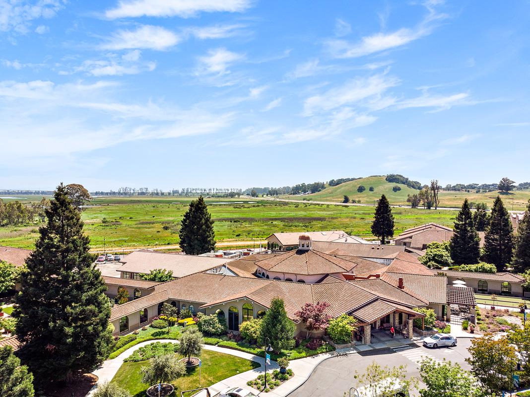 The Meadows of Napa Valley aerial view